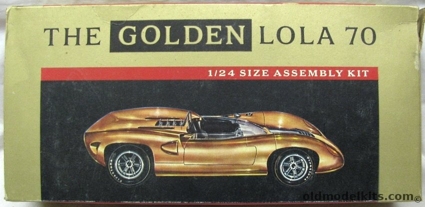 Renwal 1/24 Golden Lola 70, 108-200 plastic model kit